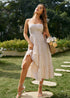 Lace-Up Boho Maxi Dress Genesis